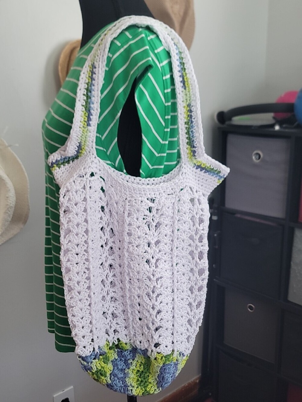 Handcrafted Crochet Market Bag - Picture 8 of 8